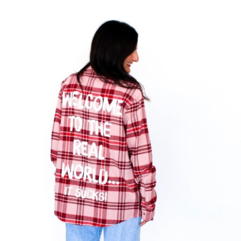 NEW Cakeworthy Friends Monica Flannel